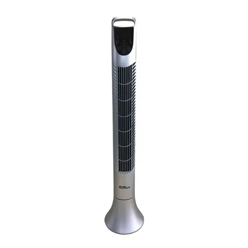 Alva 92cm Plastic Tower Fan Silver